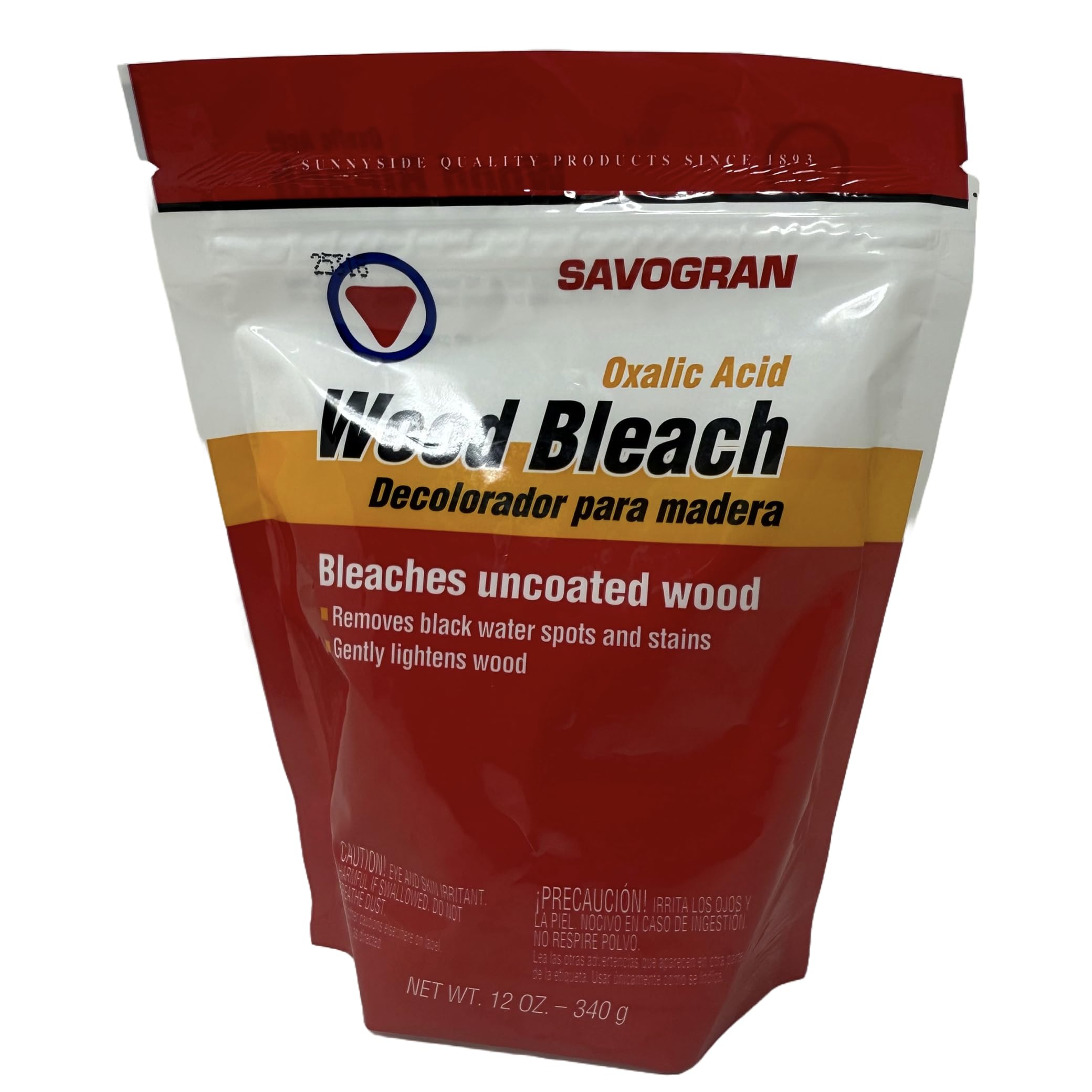 Amazon.com: Savogran - 12oz Oxalic Acid Wood Bleach, presentation